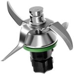 Couteau de remplacement compatible avec vorwerk thermomix tm5 et tm6, lame en acier inoxydable sus420 ...