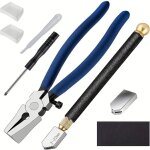 Couteau en verre carrelage coupe ensemble, arc ouvert breaker, verre courir cass pince