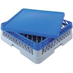 Couvercle pour casier de lavage 500 x 500mm - bleu - mat�riel chr pro
