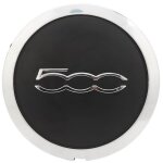 Couvercle du centre du moyeu - - enjoliveurs de roues chrom�s - applicable � la fiat 500 2012 - 2022