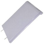 Couvercle complet pour lave - linge whirlpool, laden, ignis, proline