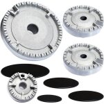 Couvercle de cuisini�re � niveau, chapeau de de couronne de br�leur de plaque de cuisson de four � gaz, ...