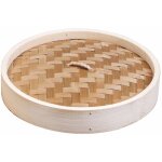 Couvercle pour cuit vapeur rond en bambou Ø 10 à 27 cm - pujadas Couvercle pour cuit vapeur rond en bambou Ø 10 à 27 cm - pujadas