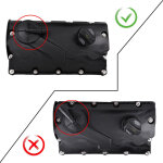 Couvercle de culasse / soupapes haute performance - compatible moteurs audi a3 8l, seat leon, skoda, ...