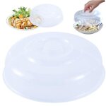 Couvercle d'�claboussures micro - ondes, couvercle � micro - ondes ronds de 9 '' couvercle alimentaire ...