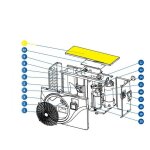 Couvercle supérieur pour pompe à chaleur pour piscine Couvercle supérieur pour pompe à chaleur pour piscine