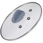 Couvercle verre + bouton