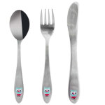 Couverts pour enfants avec motif hibou - conception sure