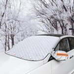 Couverture pare brise voiture, bache pare brise protection 5 magntique, protection pare brise, bache ...
