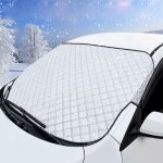 Couverture pare - brise voiture, bache pare brise protection couverture repliable, universelle pour bache ... Couverture pare - brise voiture, bache pare brise protection couverture repliable, universelle pour bache ...