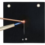 Vevor couverture de soudage ignifuge, 305x305 mm couverture anti - feu fibre de carbone resistante a ...