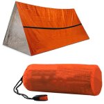 Couverture thermique de premiers secours d'urgence, feuille d'argent, �tanche, sac de couchage, �quipement ...