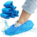 Couvre - chaussures jetables cpe bleus r�sistants couvre - chaussures de protection contre la pluie couvre ...