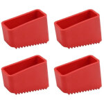 Couvre - pieds �chelle 4 pi�ces caoutchouc, universels escabeau pliant travailleurs domicile