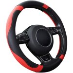 Couvre volant voiture caches de volant en cuir microfibre universel 37 - 38cm / 15  antid�rapant respirant ...
