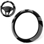 Couvre volant de voiture, housse volant de voiture en peluche universell antid�rapante respirant caches ...