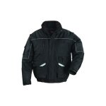 Coverguard - blouson multipoches ripstop 2 en 1 navy / noir taille l 100% poyester