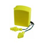 Coverguard - boîte de 50 paires - bouchons anti - bruit jaunes cordés snr - 30db Coverguard - boîte de 50 paires - bouchons anti - bruit jaunes cordés snr - 30db