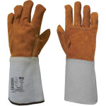 Gants soudeur euroweld 250 taille 11 croute de bovin manchette 15 cm