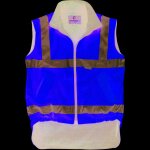 Coverguard - gilet de travail polaire sans manche haute visibilit� hi - way - jaune fluo l - 48 / 50
