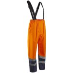 Coverguard - pantalon de pluie � bretelles haute visibilit� hydra orange fluo xl