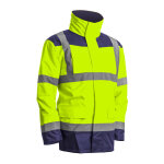 Parka 4 en 1 kanata haute visibilit jaune / marine taille l coverguard