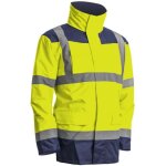 Coverguard - veste kanata pu hi - viz 3m jaune fluo / marine tm 7kanym