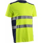 T - shirt de travail manches courtes haute visibilit� nekki - jaune fluo s - 40 / 42