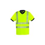 T - shirt manches courtes de travail yard - jaune fluo 2xl - 56 / 58