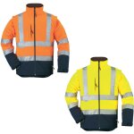 Coverguard - veste softshell haute visibilit station 2 en 1 - xxxl - orange
