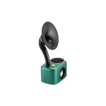 Cp - 100d gramophone radio de table dab + , fm aux, bluetooth, usb �cran tactile, rechargeable turquoise ...