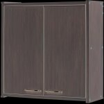 Meuble de salle de bains suspendu en pvc pour int�rieur / ext�rieur dim : 59 x 59 x 21 cm ch�ne