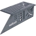 Wolfcraft ? �querre � onglet 3d anthracite en plastique ? but�es 45� et 90� ? dimensions 212x62x74mm ...