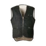 Gilet chaud sans manche gr. l, noir