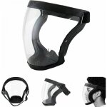 Crans faciaux anti - bu�e, �cran facial super protecteur anti - poussi�re visage int�gral masque de protection ...