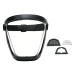 Cran facial, cran facial complet de protection transparent, crans faciaux transparents, protection ...