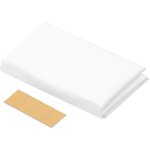 Cran de projection arri�re � rideau semi - translucide d'une taille de 4 pieds x 6 pieds, blanc