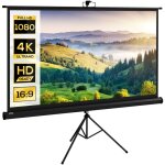 Cran de projection avec support trépied réglable en hauteur home - cinéma vidéo projecteur format 16:9 ... Cran de projection avec support trépied réglable en hauteur home - cinéma vidéo projecteur format 16:9 ...