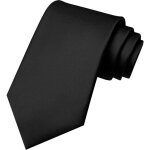 Cravate unie pour homme, convenant aux occasions professionnelles et aux mariages.