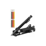 Crayons de menuisier solide, crayon de charpentier, outils de traage  trous profonds, avec 6 recharges, ...