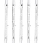 100w 118mm r7s dimmable halogen pencil bulb warm white 2800k r7s linear 1500lm spotlight ac220 - 240v ...