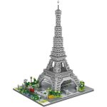 Crea building eiffel tower miniature blocks set, 3369 pieces miniature blocks 3d puzzle toys, gifts for ...