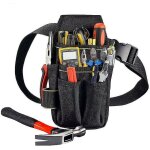 Ceinture porte - outils avec 15 poches, professionnelle et compacte, mat�riau - crea