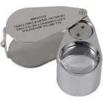 Loupe de bijoutier, grossissement 40x, en m�tal - crea