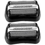 Crea pièce de rasoir 32b pour braun série 3, feuille et coupe de remplacement, 2 pièces Crea pièce de rasoir 32b pour braun série 3, feuille et coupe de remplacement, 2 pièces