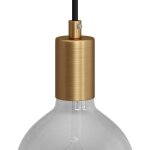 Creative cables - kit douille e27 cylindrique en m�tal cylindrique - bronze satin�