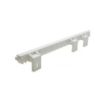 Crmaillre 20x20 mm m4 fibre blanc came came