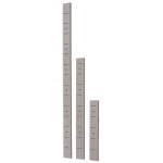 Cr�maill�re inox pour �tag�re murale 600mm