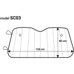 Crme solaire, antigel, 150x80cm, amio - 01533