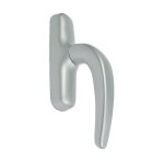 Crémone 2 doigts type néfer midi finition gris ral 7016 satiné fapim Crémone 2 doigts type néfer midi finition gris ral 7016 satiné fapim